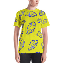Load image into Gallery viewer, Kumo Clouds All-Over Cut &amp; Sew Women&#39;s T-shirt