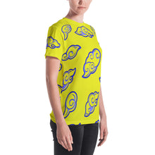 Load image into Gallery viewer, Kumo Clouds All-Over Cut &amp; Sew Women&#39;s T-shirt