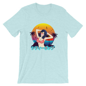 Summer Vibes City Pop Short-Sleeve Women's T-shirt
