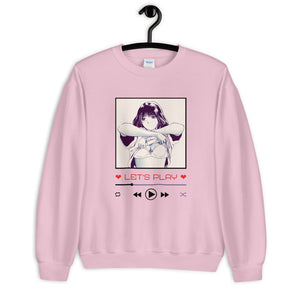 Let's Play - Kinky Anime Love Women's Sweatshirt