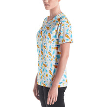 Load image into Gallery viewer, Street Fighter Ki Energy All-Over Cut &amp; Sew Women&#39;s T-shirt
