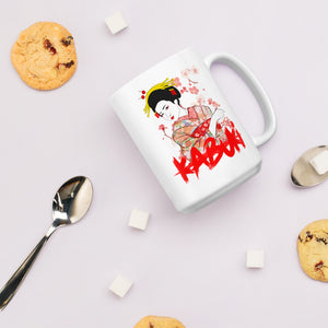 Kabuki Female Performer Coffee Mug