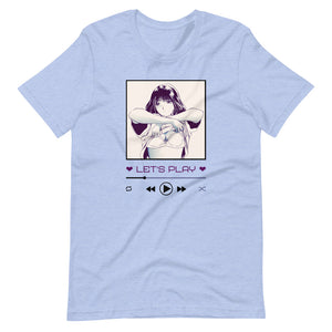Let's Play - Kinky Anime Love Short-Sleeve Women's T-shirt