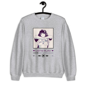Let's Play - Kinky Anime Love Women's Sweatshirt